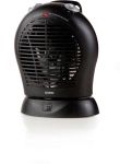 Domo radiateur soufflant IP21, noir