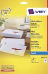Avery etiketten 38,1 x 21,2mm, 65 per bl