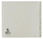 Q-Connect intercalaires jeu A-Z 1/2pp A4