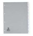 Q-Connect intercalaires neutres, A4, PP,