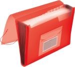 Q-CONNECT trieur, A4, PP transparent, av