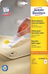 Avery afneembare etiket 96x50,8 - 250 st