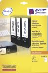 Avery BT 175 ETIKclasseur 192X38 blanc