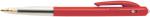 Bic stylo bille M10 Clic rouge medium