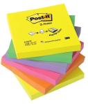 Post-It Z-NOTES 76X76 ASS 6X