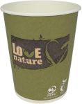 Gobelet Love Nature, en carton, 150ml, p