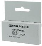 Bostitch Agrafes pour T10, 6 mm, boîte d