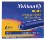 Pelikan CARTOUCHE 4001 bleu ROYAL 6X