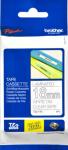 Brother TZe-145 - 18 mm White on clear t
