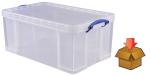 Really Useful Boxes boîte 64 l, transpar