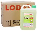 Loda eau de javel 10°, vert, bouteille d