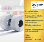 Avery YPLP1226 etiket prijstang perm, 12