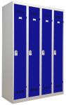garderobekast 4 deuren hoogblauw