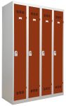 garderobekast 4 deuren terracotta