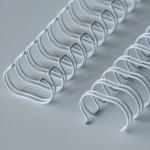 Fellowes metalen bindrug rug 8 mm,wit, 1